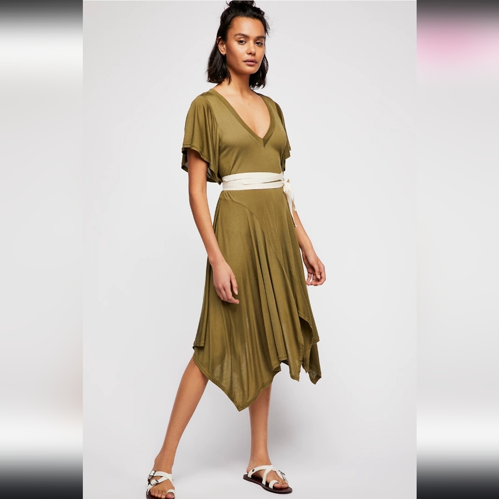 NWOT FP Beach Free-est Free People Somewhere Tunic Dress in